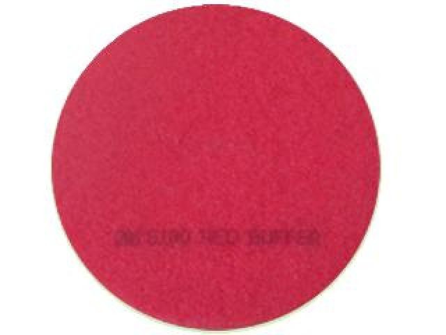 Disco vermelho rubi 3m red buffer tamanho 410